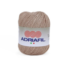50 Пряжа Adriafil Totalino, 50г - 140м, бежевий, 100% льон