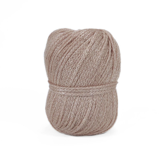 50 Пряжа Adriafil Totalino, 50г - 140м, бежевий, 100% льон