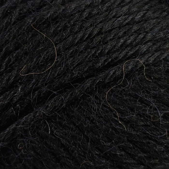 500 Пряжа Campolmi Filati Incaspun, 50г - 100м, чорний, 100% бебі альпака