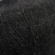 5000 Пряжа Lana Gatto Silk Mohair Lux, 25г - 210м, чорний, 78% cуперкід мохер, 14% шовк, 4% нейлон, 4% поліамід