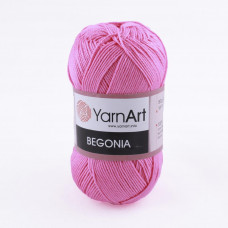 5001 Пряжа Begonia 50гр - 169м (Рожевий) YarnArt