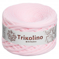 500237 Пряжа трикотажна 7-9 мм 165гр - 50м (рожеві перли). Trikolino