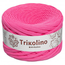 500343 Пряжа трикотажна 7-9 мм 165гр - 50м (рожевий фламінго). Trikolino