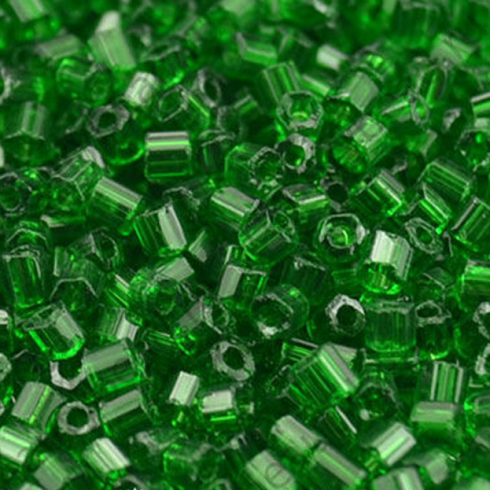 50060-10/0 бісер-рубка Preciosa Чехія 50 г (зелений), d-2.0-2.3 mm
