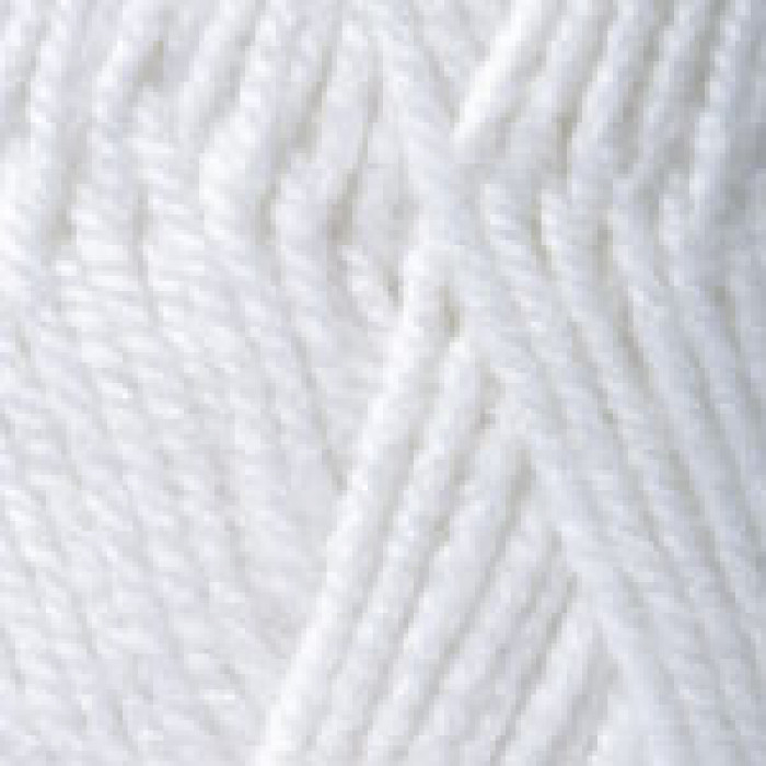 501 Пряжа Shetland 100гр - 220м (білий) YarnArt