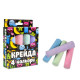 50115 Strateg Крейда Велика кругла різнокольорова, 4 шт (Стратег)