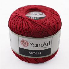5020 Пряжа Violet 50гр - 282м (Червоний) YarnArt