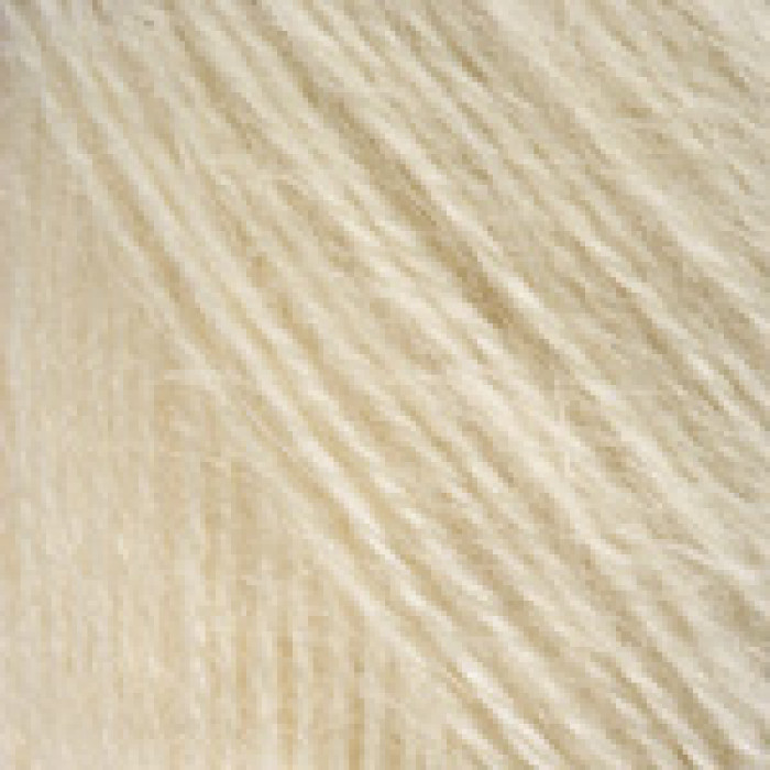 503 Пряжа Angora de luxe 100гр - 520м (Кремовий) YarnArt(Знятий з виробництва)