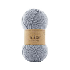 51 Пряжа Wooltime 100гр-200м (світло-сірий). Alize