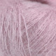 516 Пряжа Mondial Kid Seta, 25г - 210м, ніжно-бузковий, 70% суперкід мохер, 30% шовк