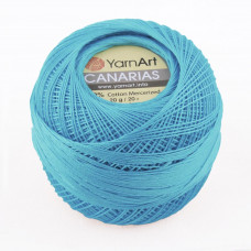 008 Пряжа Canarias 20гр - 203м (Блакитний) YarnArt