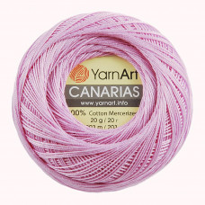 6319 Пряжа Canarias 20гр - 203м (Рожевий) YarnArt