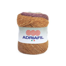 52 Пряжа Adriafil Matita Filato, 100г - 240м, різнокольоровий меланж, 76% бавовна, 24% конопля