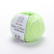 5206 Пряжа Baby Cotton Multicolor, 150гр-180м (різнокольоровий). YarnArt