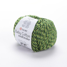 5207 Пряжа Baby Cotton Multicolor, 150гр-180м (різнокольоровий). YarnArt