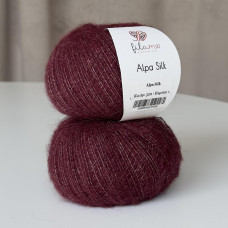 522 Пряжа Alpa Silk 25 гр-235м (марсала). Filamo