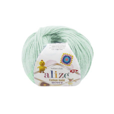 522 Пряжа Cotton Gold Hobby New  50г-165мм (м'ятний). Alize