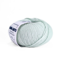 5281 Пряжа Lana Gatto Super Soft, 50г - 125м, ніжно-ментоловий, 100% меринос екстрафайн