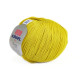 53 Пряжа Adriafil Alterego Filato, 150г - 385м, лимонний, 100% мерсенізована бавовна