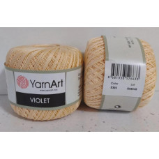 5303 Пряжа Violet 50гр - 282м (персиковий). YarnArt