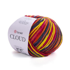 5306 Пряжа Cloud, 100гр-90м (різнокольоровий). YarnArt