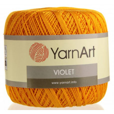 5307 Пряжа Violet 50гр - 282м (Жовтий) YarnArt