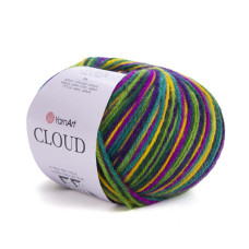 5309 Пряжа Cloud, 100гр-90м (різнокольоровий). YarnArt