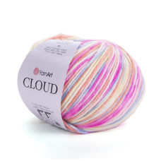 5316 Пряжа Cloud, 100гр-90м (різнокольоровий). YarnArt