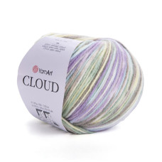 5317 Пряжа Cloud, 100гр-90м (різнокольоровий). YarnArt
