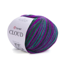 5320 Пряжа Cloud, 100гр-90м (різнокольоровий). YarnArt