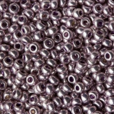 18123 10/0 чеський бісер Preciosa, 5 г, фіолетовий, кристальний сольгель металік