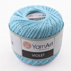 5353 Пряжа Violet 50гр - 282м (Блакитний) YarnArt