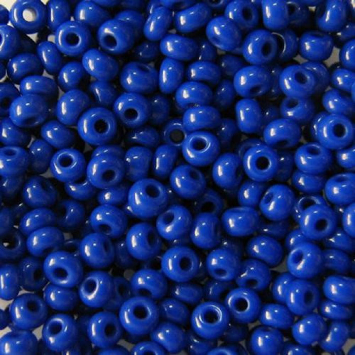 33060 бісер №10 Preciosa (Чехія) 5 грам (Синій)
