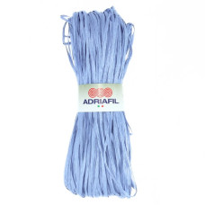 54 Рафія Adriafil Rafia Filato, 50г - 100-150м, блакитний, 100% рослинна целюлоза