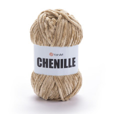 547 Пряжа Chenille, 100гр-90м (пісочний). YarnArt