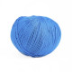 55 Пряжа Adriafil Alterego Filato, 150г - 385м, блакитний, 100% мерсенізована бавовна