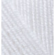 55 Пряжа SuperLana Midi 100гр - 170м (Білий) Alize