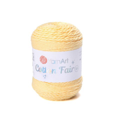 5505 Пряжа Cotton Fair 8/4 YarnArt, 50г - 160 м, жовтий, 100% бавовна