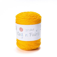 5509 Пряжа Cotton Fair 4/4 YarnArt, 50г - 80 м, помаранчевий, 100% бавовна