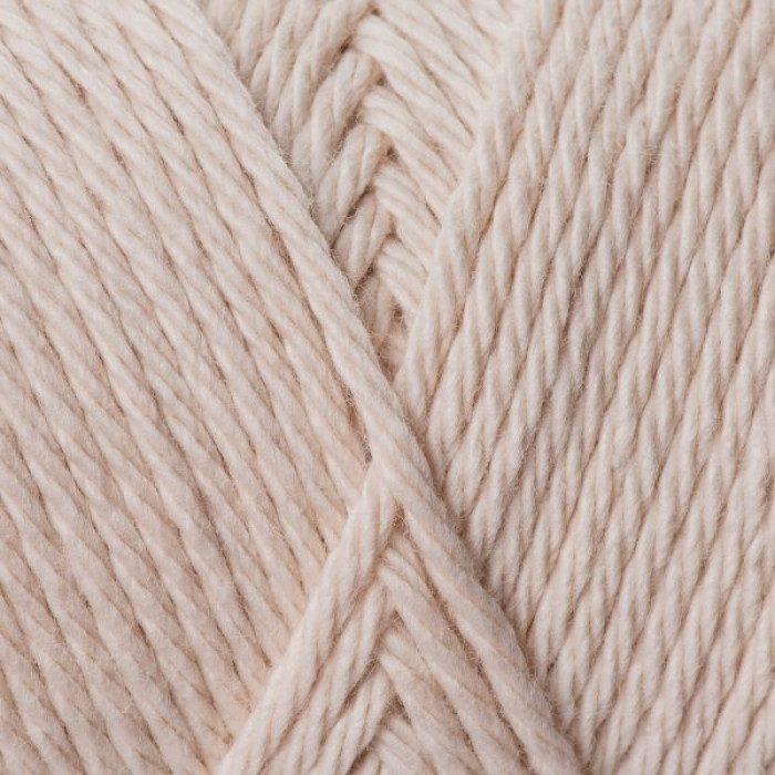 5511 Пряжа Cotton Fair 4/4 YarnArt, 50г - 80 м, світло-бежевий, 100% бавовна