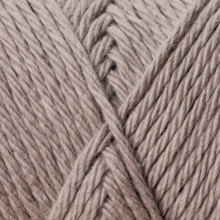 5515 Пряжа Cotton Fair 4/4 YarnArt, 50г - 80 м, сіро-бежевий, 100% бавовна