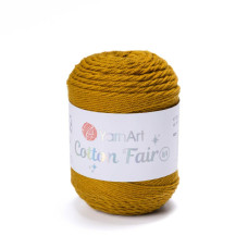 5522 Пряжа Cotton Fair 8/4 YarnArt, 50г - 160 м, темний гірчичний, 100% бавовна