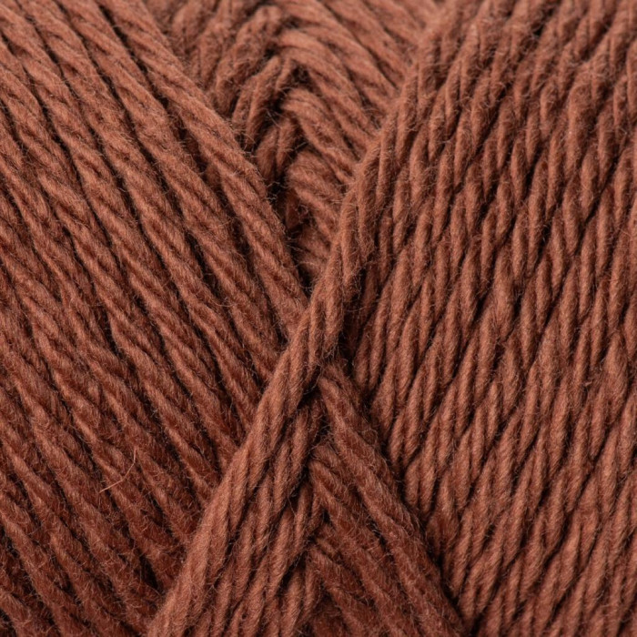 5524 Пряжа Cotton Fair 4/4 YarnArt, 50г - 80 м, шоколадний, 100% бавовна