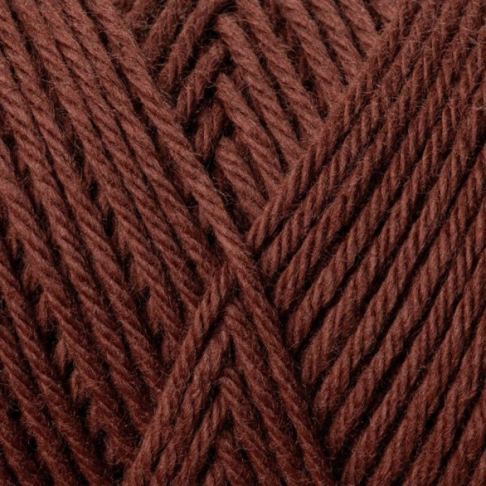 5524 Пряжа Cotton Fair 8/4 YarnArt, 50г - 160 м, шоколадний, 100% бавовна