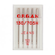5524100 Голки Jeans №100/16 (5 шт) Organ