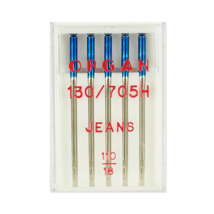 5524110 Голки Jeans №110/18 (5 шт) Organ