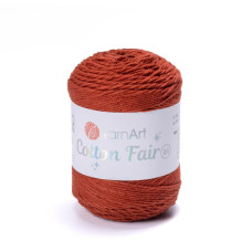 5526 Пряжа Cotton Fair 8/4 YarnArt, 50г - 160 м, теракотовий, 100% бавовна