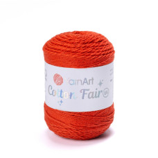 5528 Пряжа Cotton Fair 8/4 YarnArt, 50г - 160 м, кораловий, 100% бавовна
