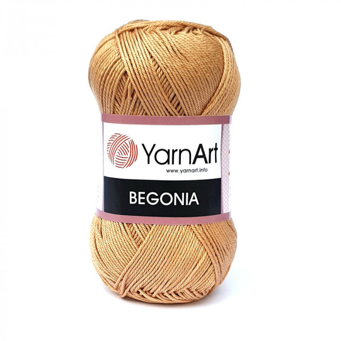 5529 Пряжа Begonia 50гр - 169м (золотий). YarnArt