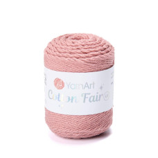 5533 Пряжа Cotton Fair 4/4 YarnArt, 50г - 80 м, пудровий, 100% бавовна